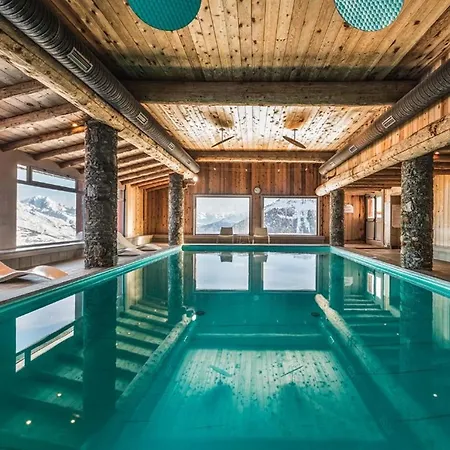 Apartment Moderne A Plagne Aime 2000 Avec Piscine Et Parking Couvert - Fr-1-351-267 *