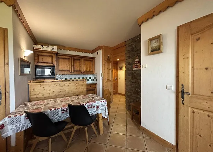 Moderne A Plagne Aime 2000 Avec Piscine Et Parking Couvert - Fr-1-351-267 Апартаменты Ла-Плань