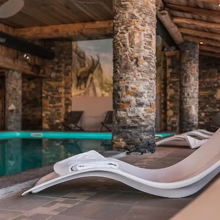 Moderne A Plagne Aime 2000 Avec Piscine Et Parking Couvert - Fr-1-351-267 Апартаменты Ла-Плань