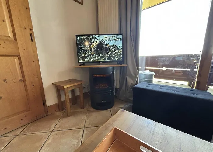 Moderne A Plagne Aime 2000 Avec Piscine Et Parking Couvert - Fr-1-351-267 * لا بلاني